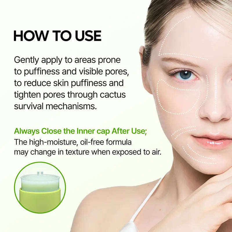 Cooling Pore Relief Balm – Instant Cactus Cryo-Therapy For 3-Second Pore Tightening & Depuffing