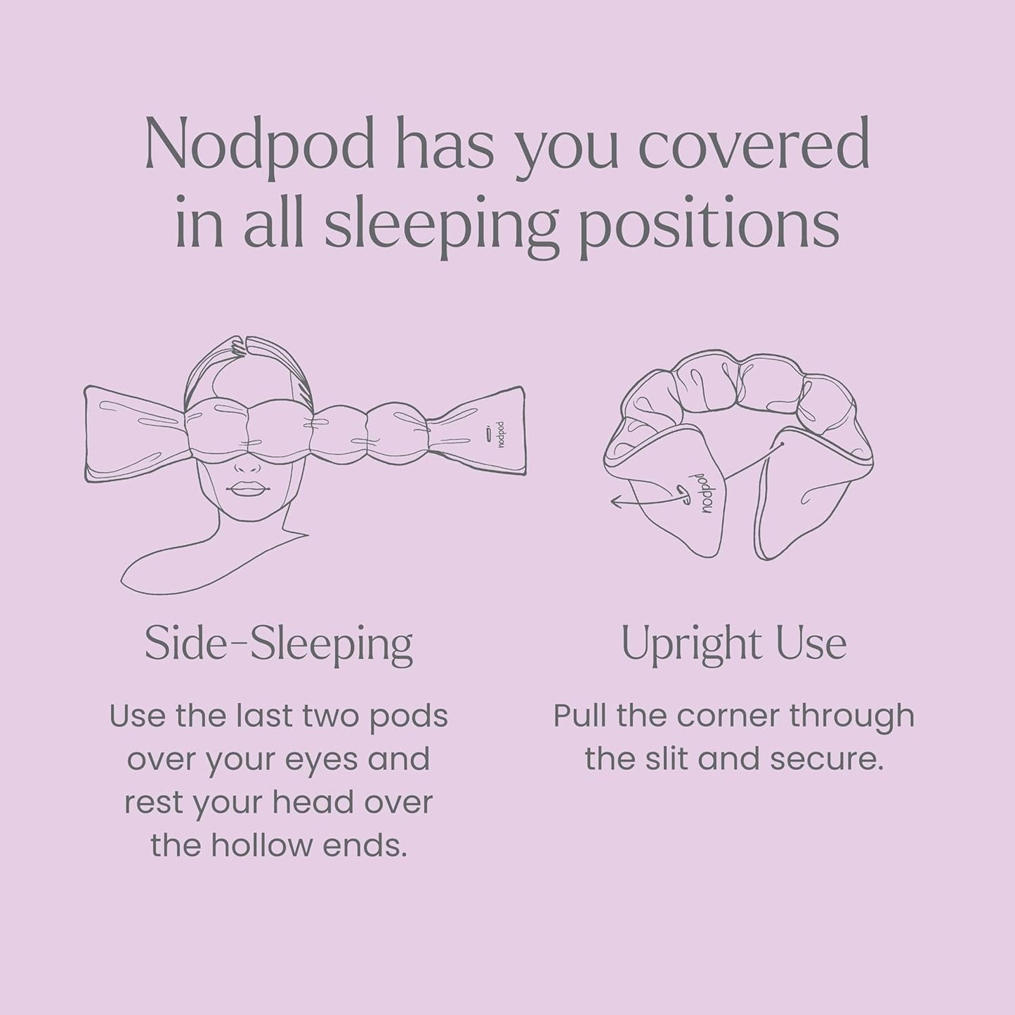 Feels Like A Weighted Blanket For Your Eyes