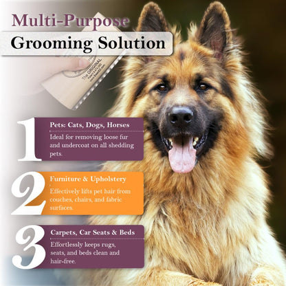Remove Up to 95% of Loose Hair & Dander in Minutes
