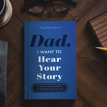 Discover His Journey: Prompted Memoir Diary to Record Dad's Past