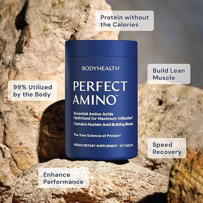 Essential Amino Acid Tablets for Fast Muscle Recovery and Lean Zero-Calorie Growth Support