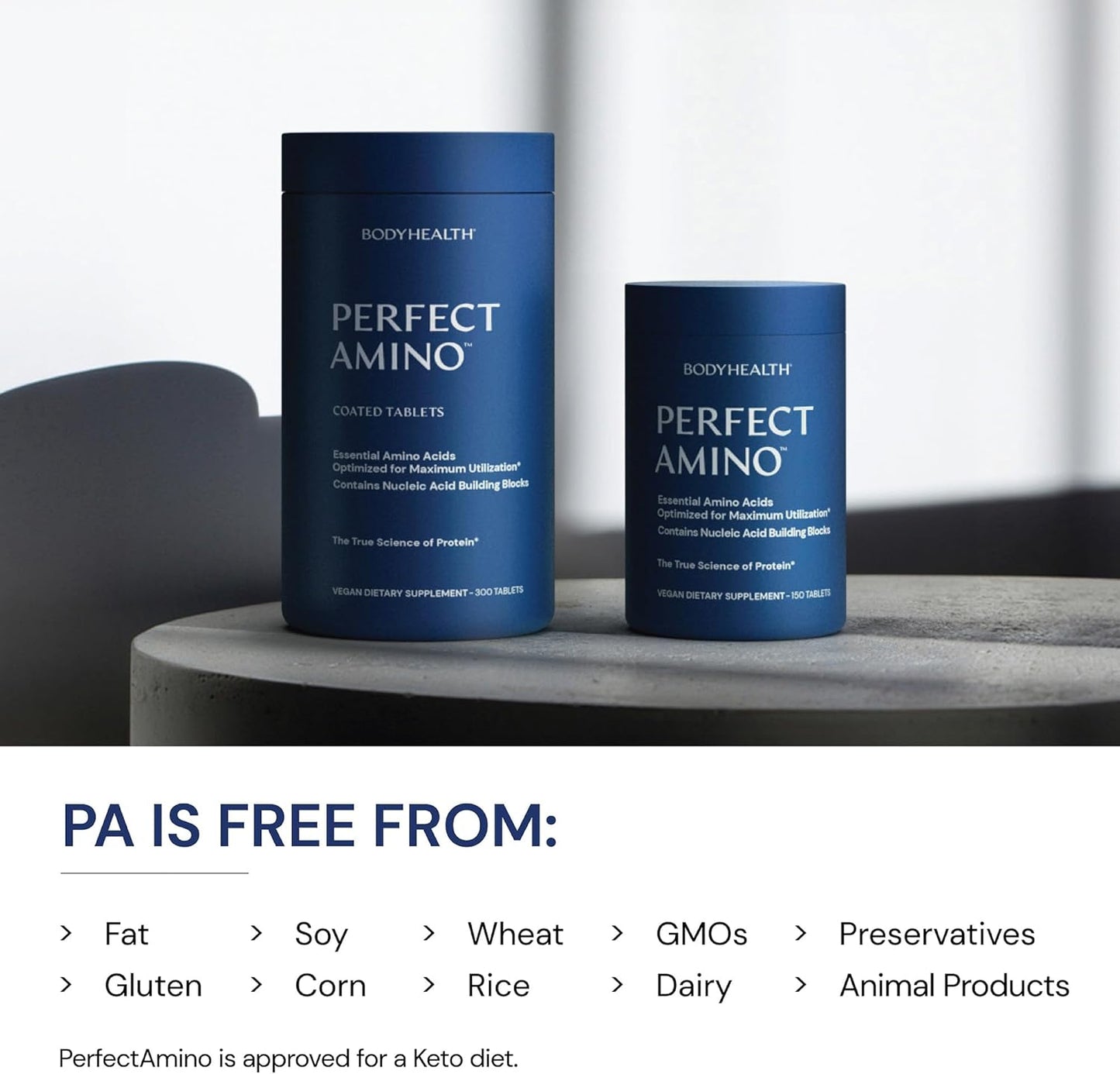 Essential Amino Acid Tablets for Fast Muscle Recovery and Lean Zero-Calorie Growth Support