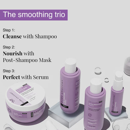 Ultra Smoothing Hair Trio – Advanced Carbohydrate Complex For 24H Frizz-Free Shine