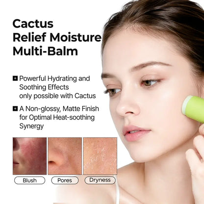 Cooling Pore Relief Balm – Instant Cactus Cryo-Therapy For 3-Second Pore Tightening & Depuffing